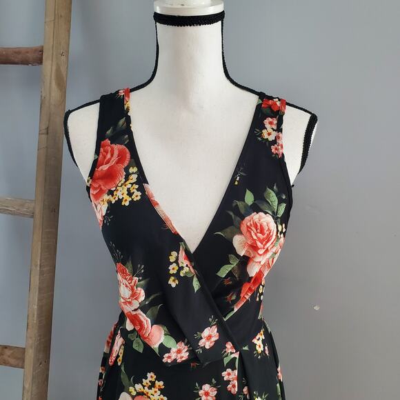 Minette Sleeveless Floral Maxi Sundress Size M - Picture 3 of 9